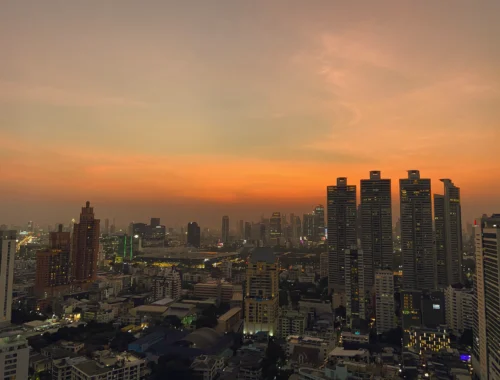Bangkok vom Rooftop